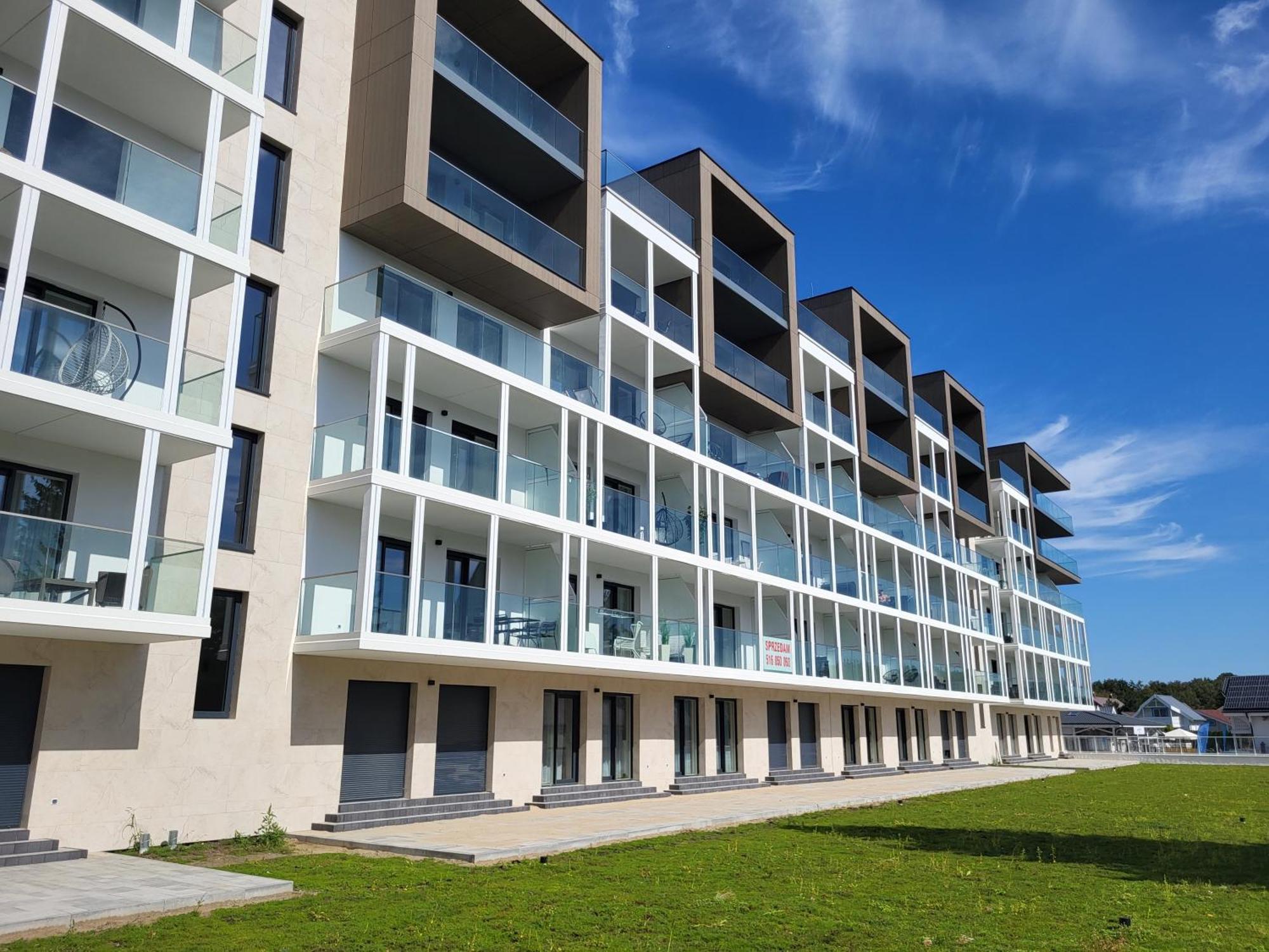 Lazurowe Wybrzeze Z Widokiem Na Morze - Perlowa Przystan - Holiday City Sianożęty Exterior foto